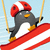 Пингвин пързаляне